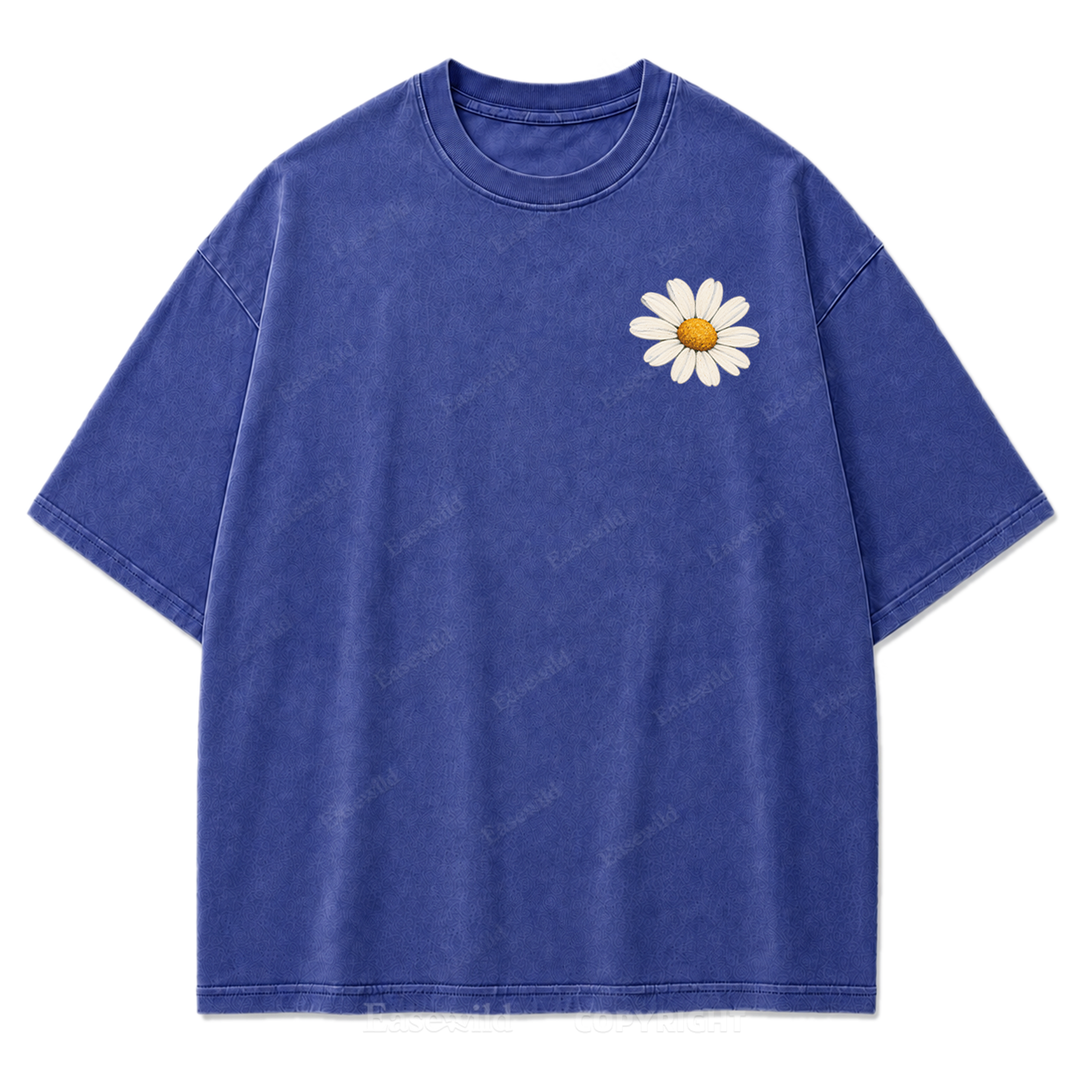 Always Take the Scenic Route Washed Print Tee