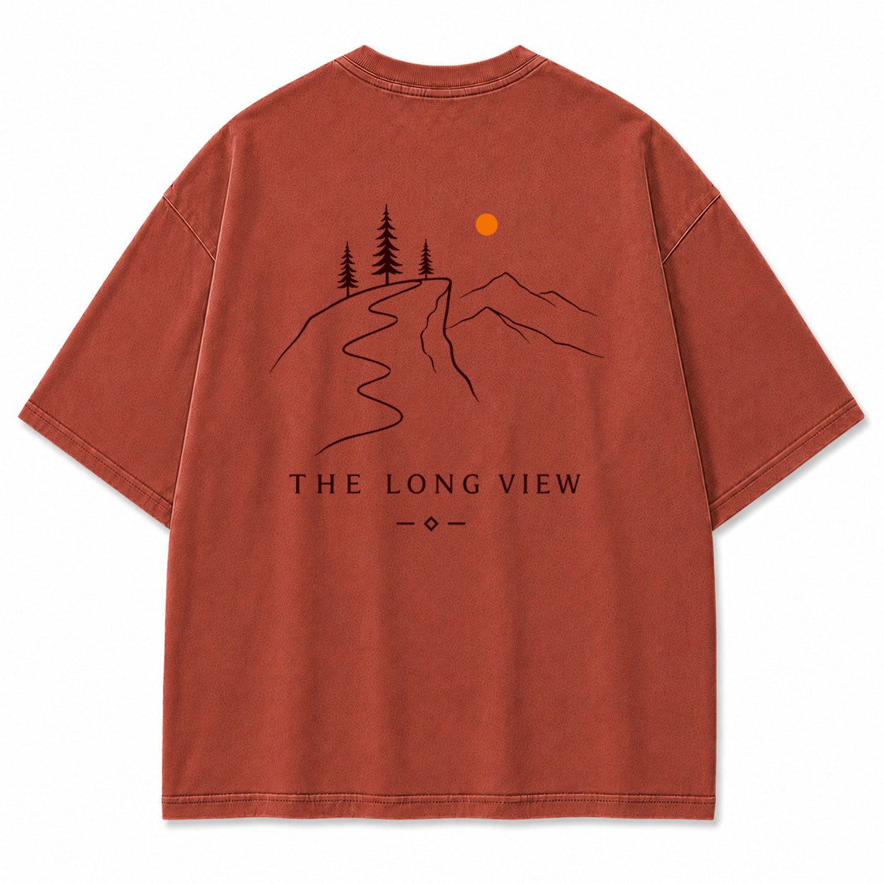The Long View Mountain Trail Graphic T-Shirt