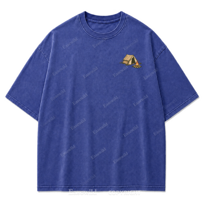Horizon Escape See Verwaschener Print-Shirt