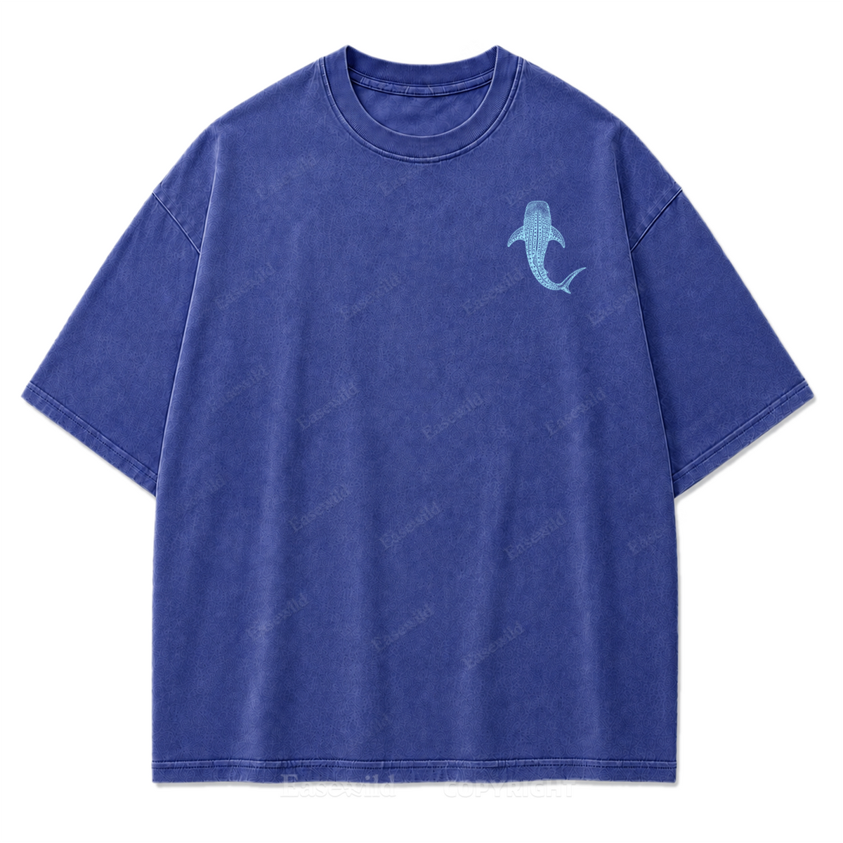 Pacific Whale Shark Washed Print Tee