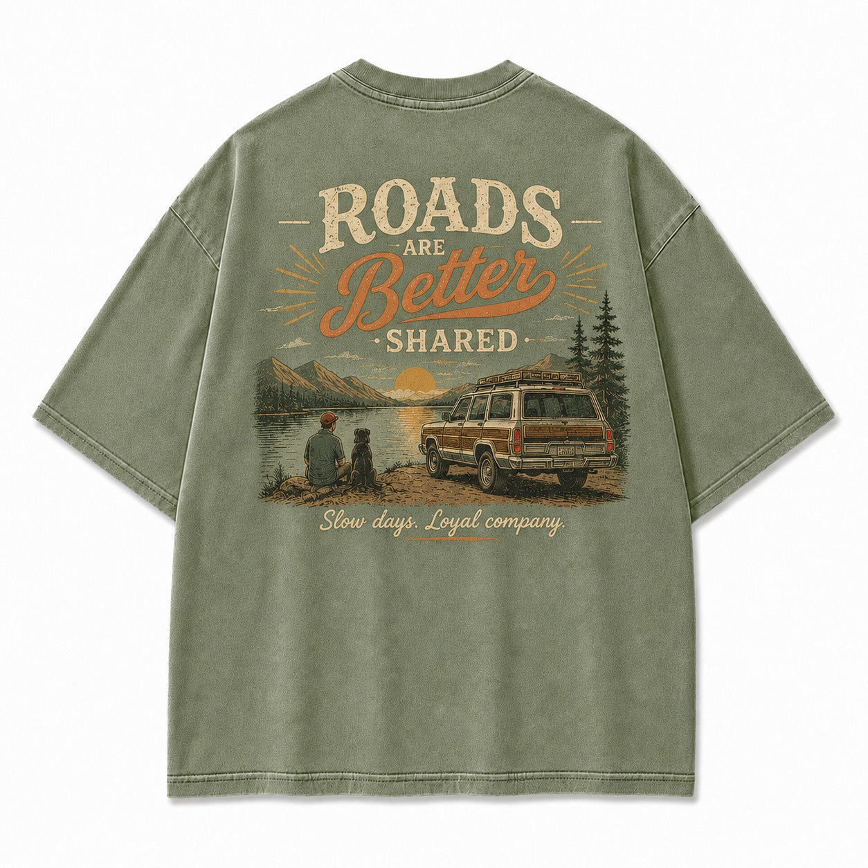 Roads Are Better Shared Tee
