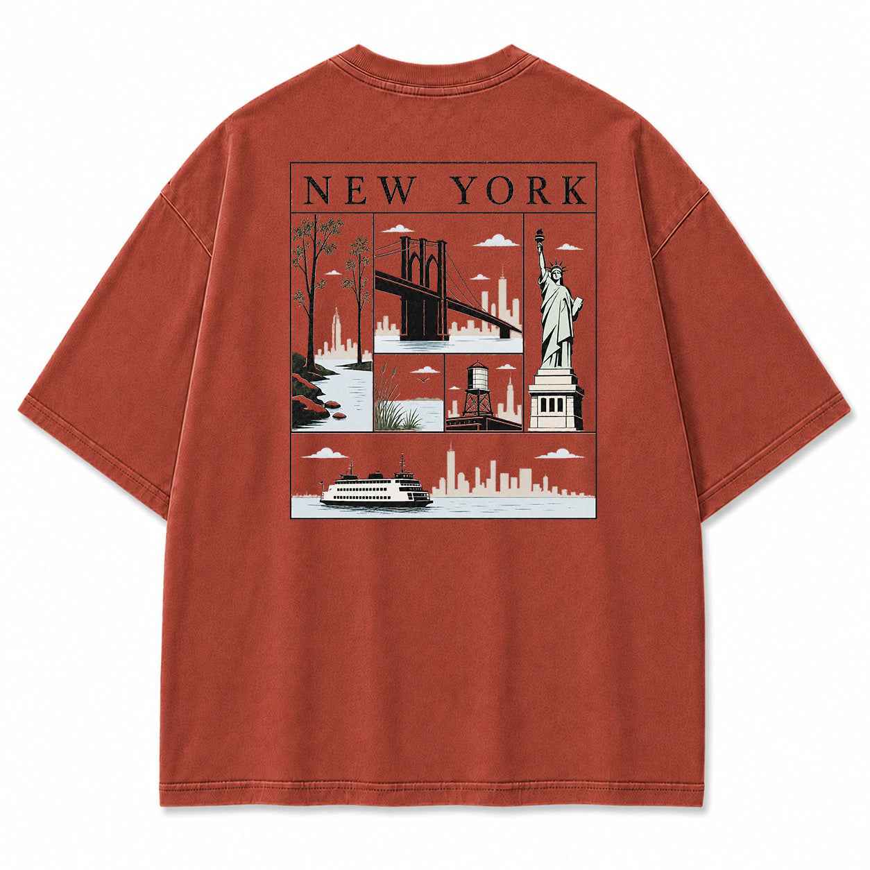New York City Icons Graphic T-Shirt