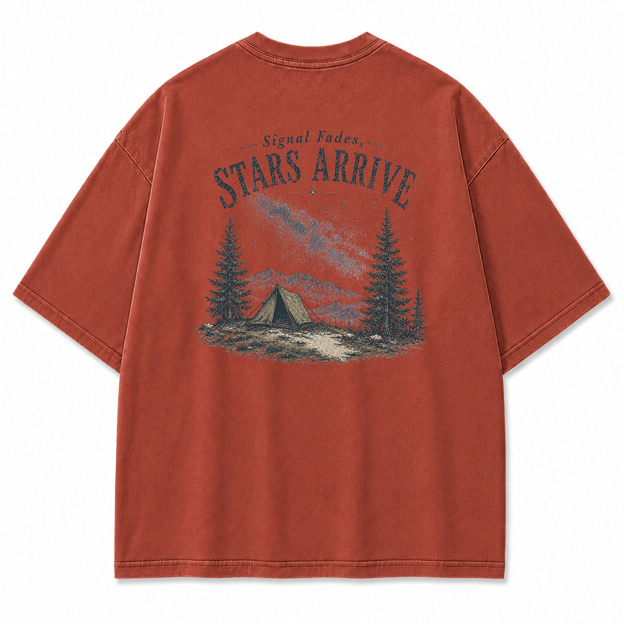 Signal Fades Stars Arrive Graphic T-Shirt