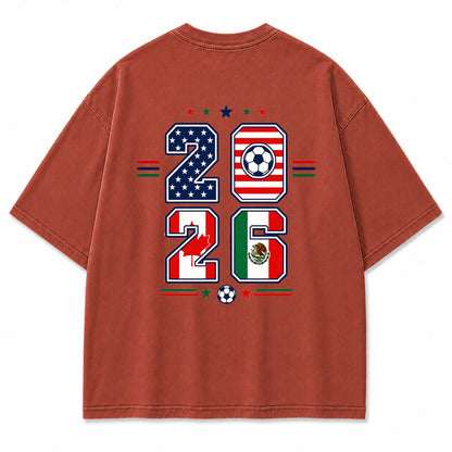 2026 Vintage Football Graphic T-Shirt
