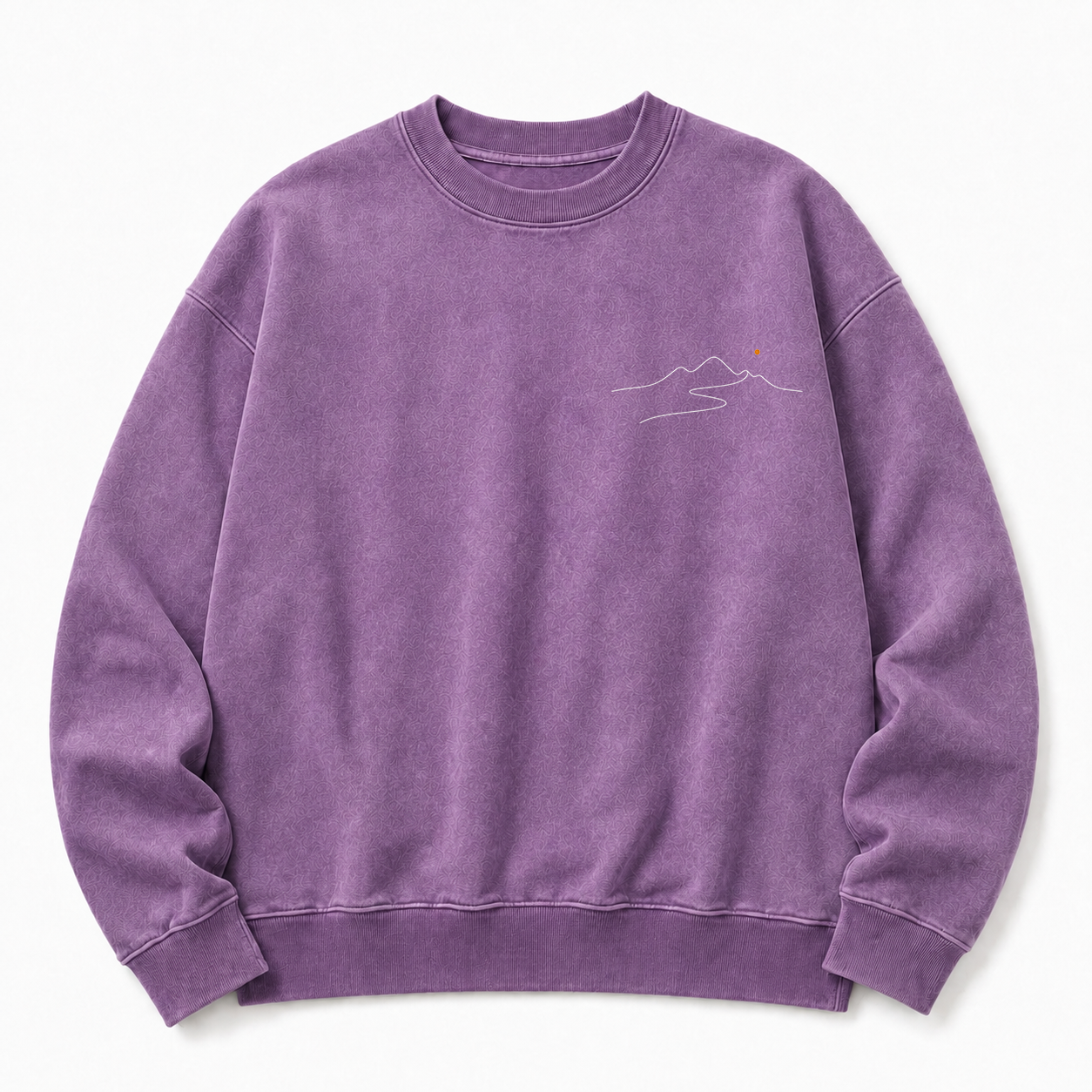 Go Where You Feel Most Alive Washed Graphic Sweatshirt
