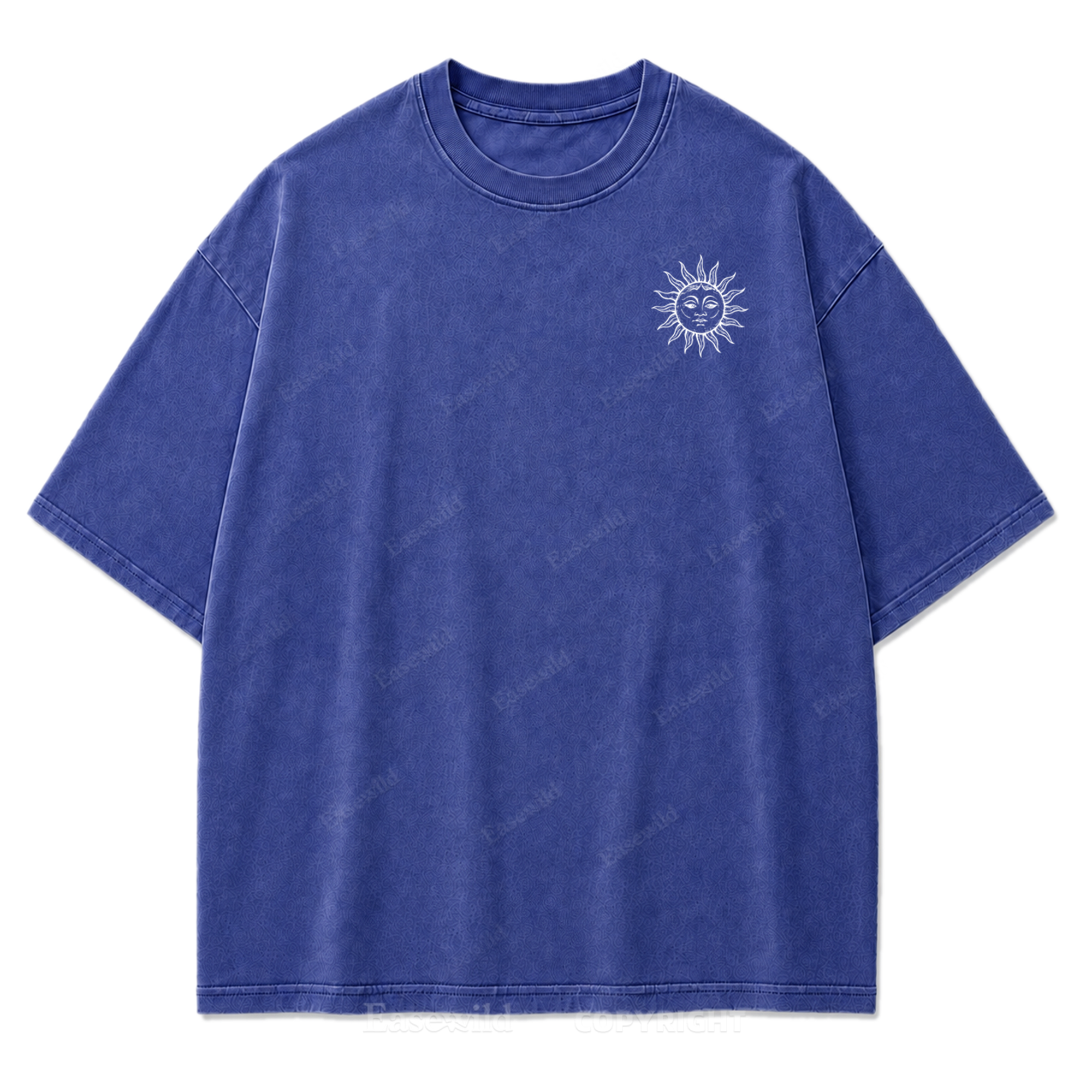 Spiritual Consciousness Sonne & Mond "Washed Print" T-Shirt