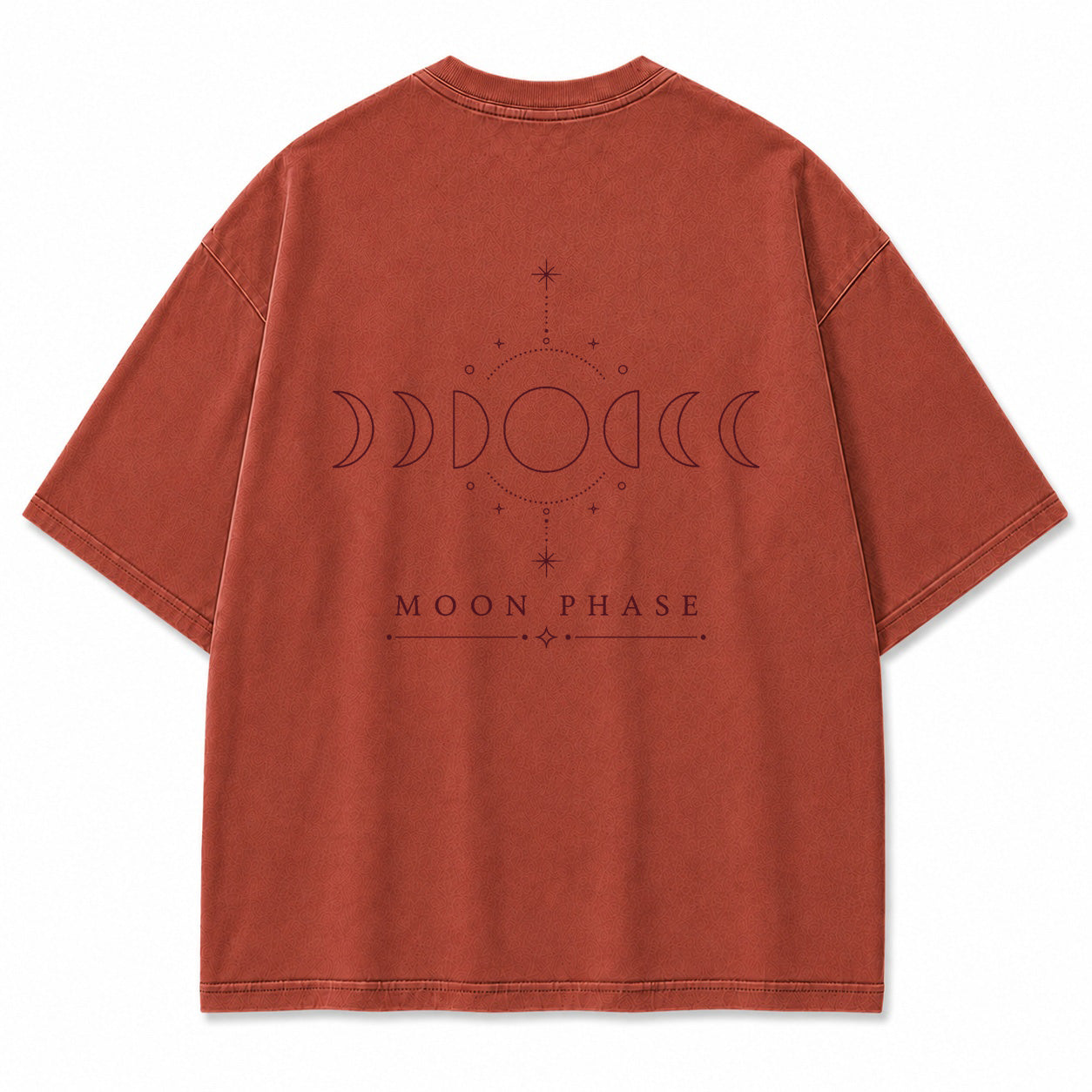 Moon Phase Minimal Graphic T-Shirt