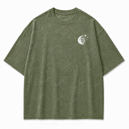 Between Earth & Sky Mountain Vintage Print Tee