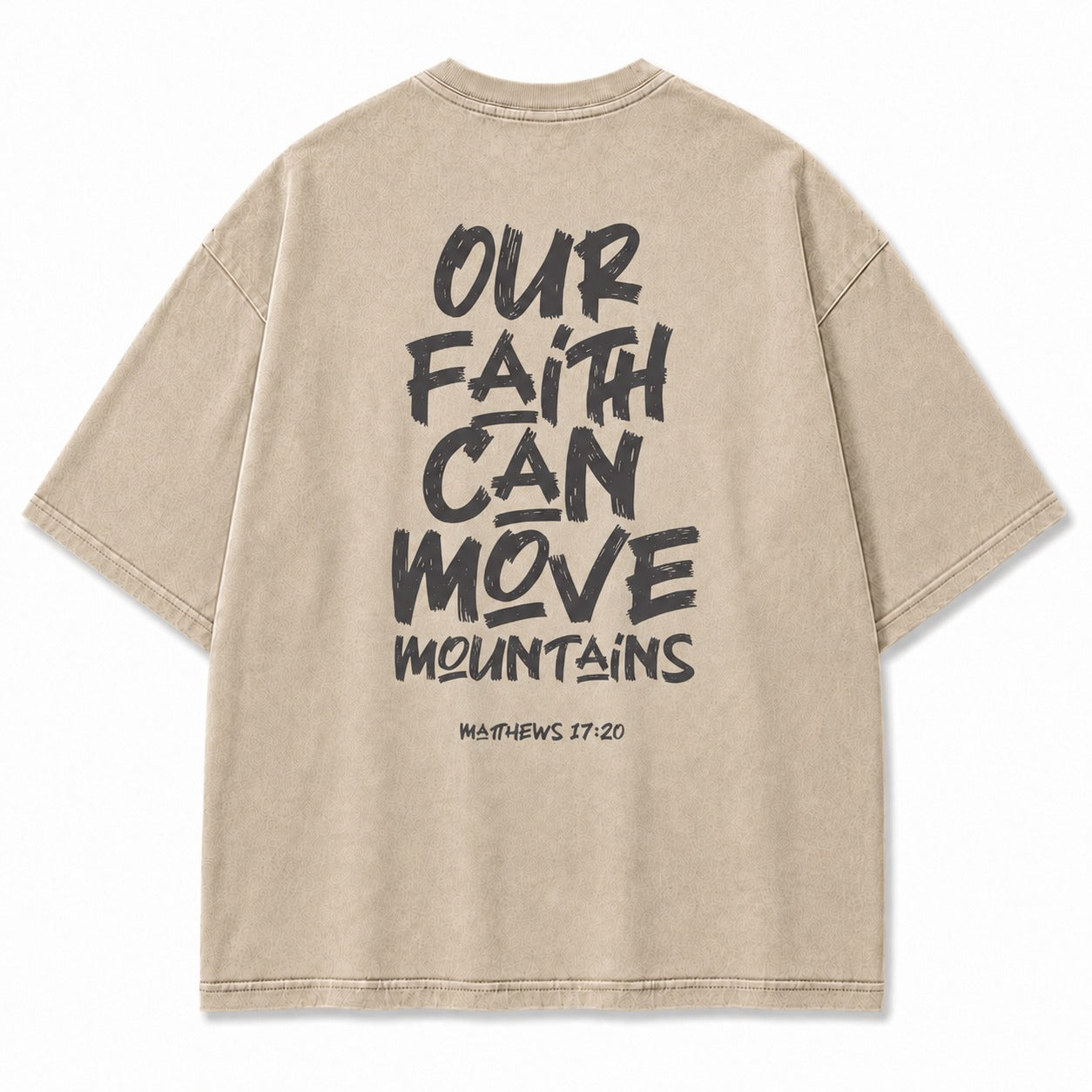 Our Faith Can Move Mountains Washed T-Shirt