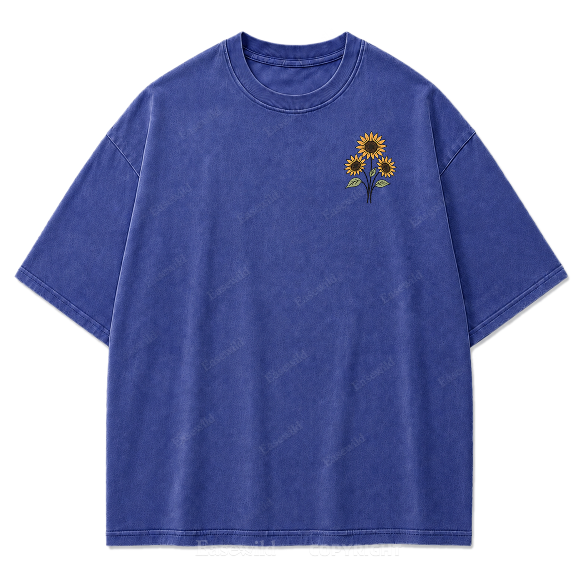 Bloom Where You Are Planted Washed Print Tee