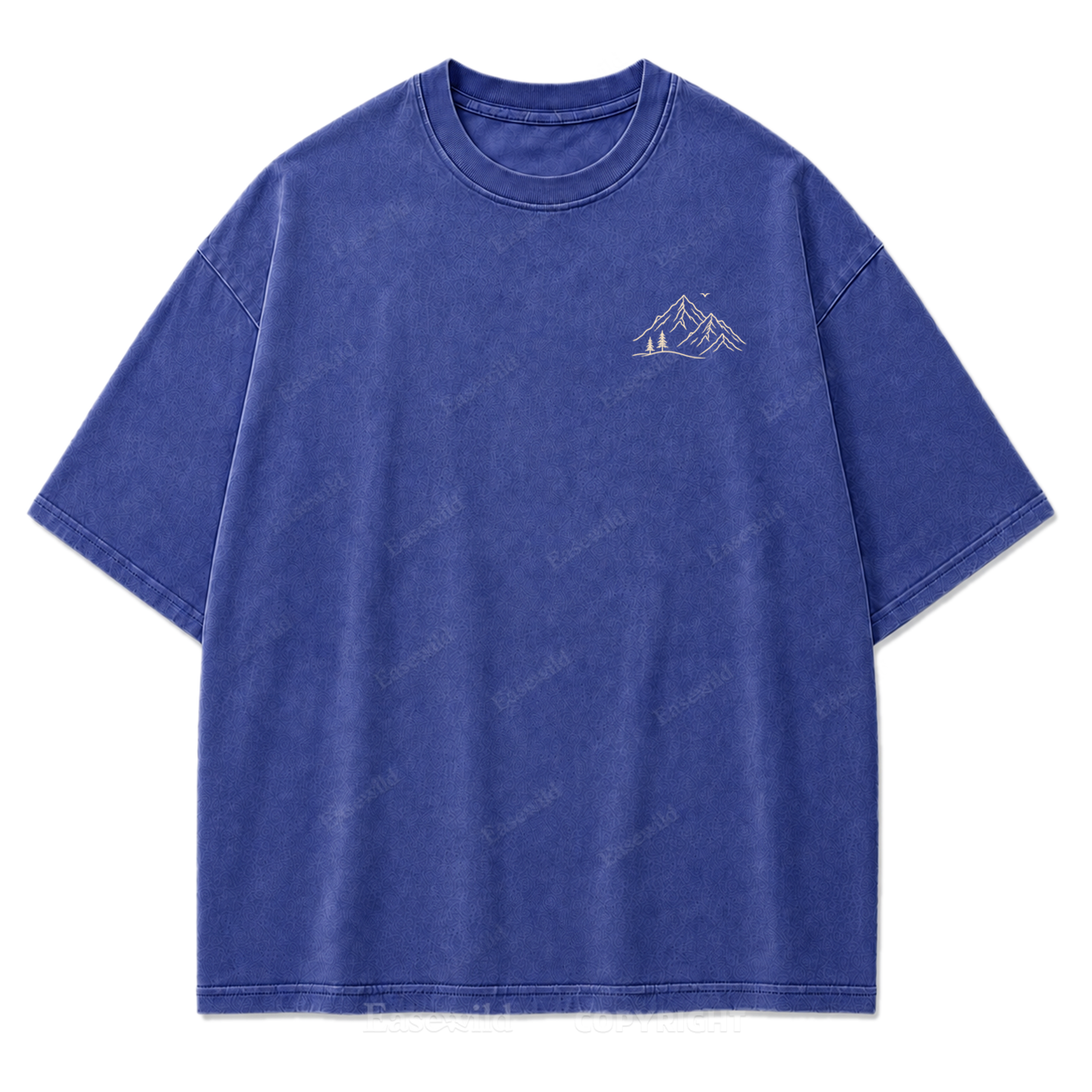 Where My Heart Feels Alive Mountain Washed Print Tee