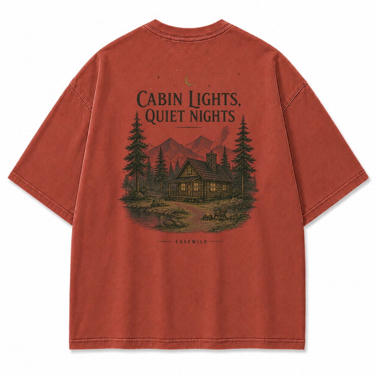 Cabin Lights Graphic T-Shirt