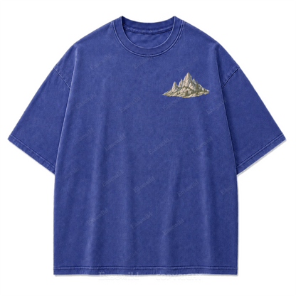 Open Roads Black Hills Washed Print Tee