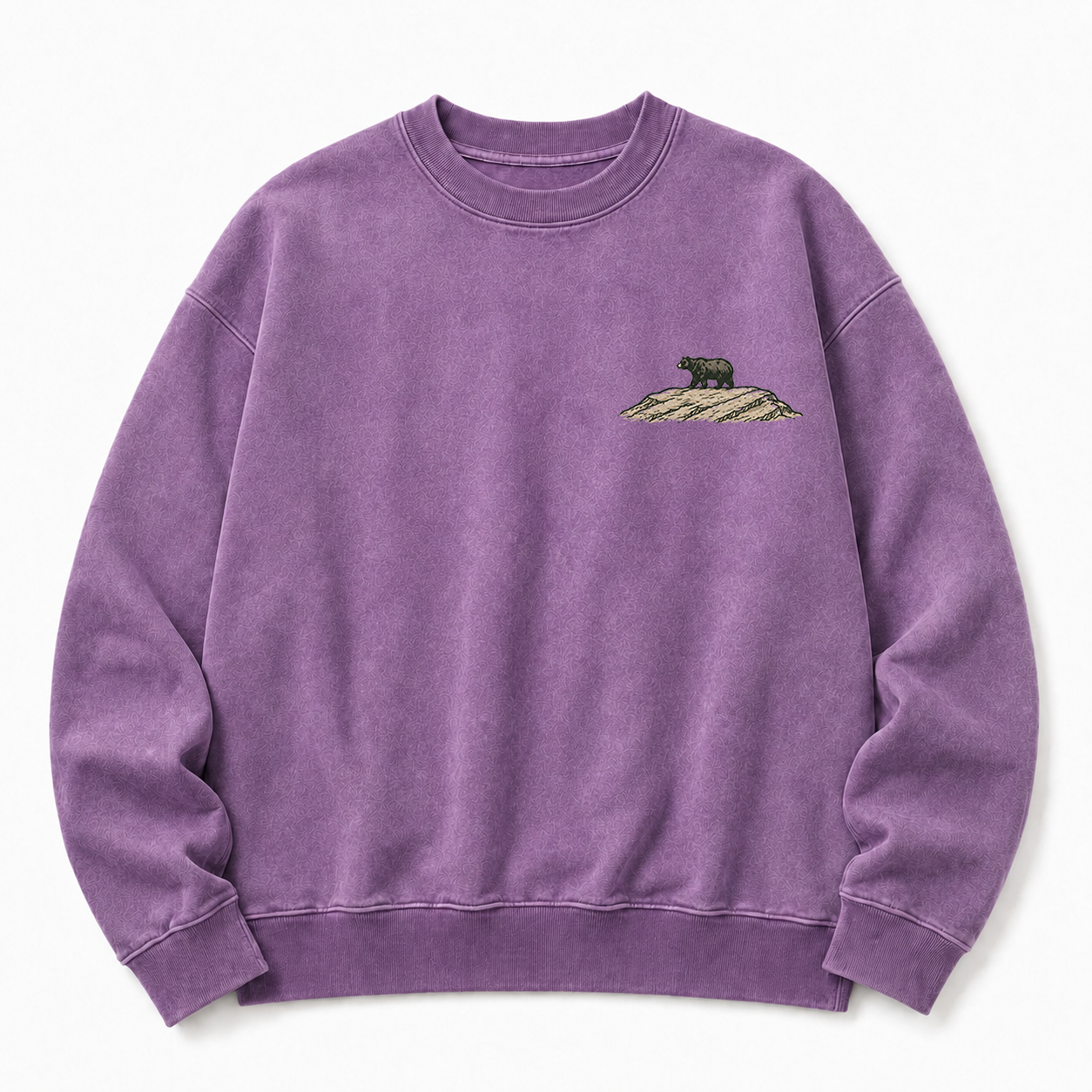 Yellowstone National Park Washed Graphic Sweatshirt