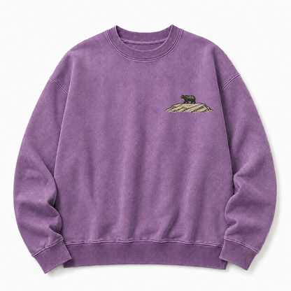 Yellowstone National Park Washed Graphic Sweatshirt