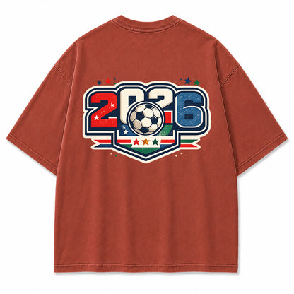 2026 Football Spirit Graphic T-Shirt