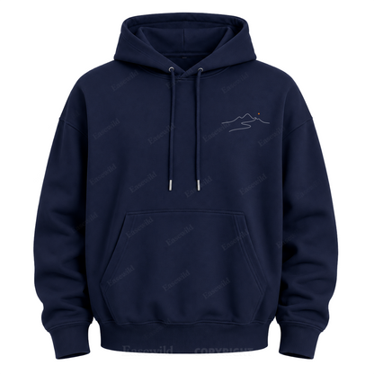 Go Where You Feel Fully Alive Graphic Hoodie