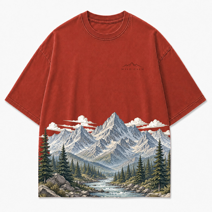 Timber Crest Alpine Wilderness Graphic T-Shirt