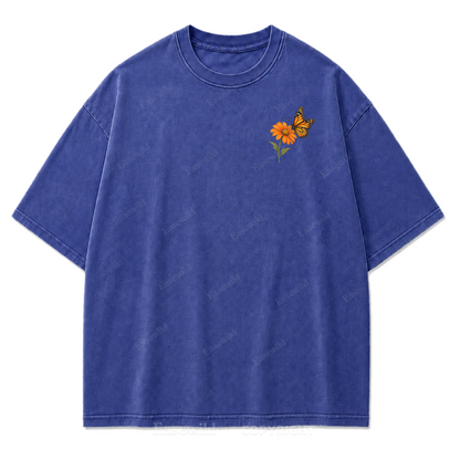 Do Things That Make You Feel Alive Washed Print Tee