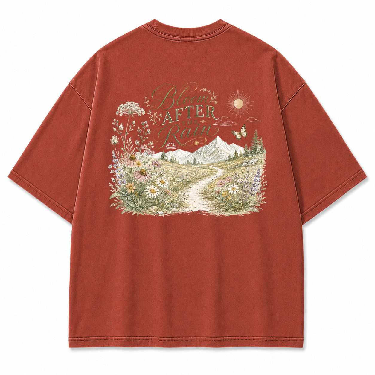 Bloom After The Rain Meadow Graphic T-Shirt