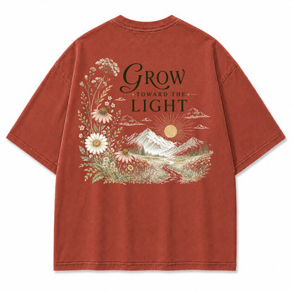 Bloom Toward The Light Graphic T-Shirt