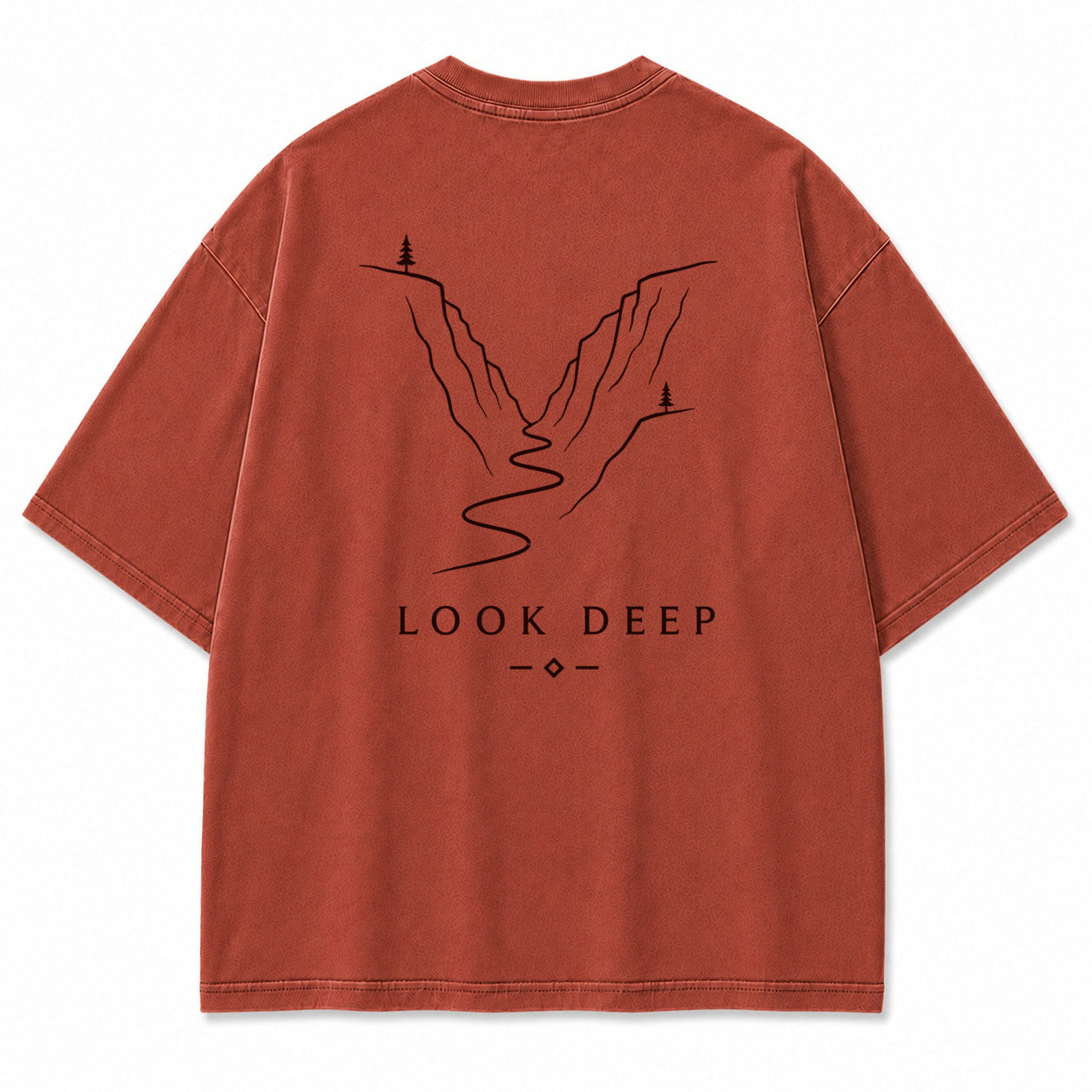 Look Deep Canyon River Graphic T-Shirt