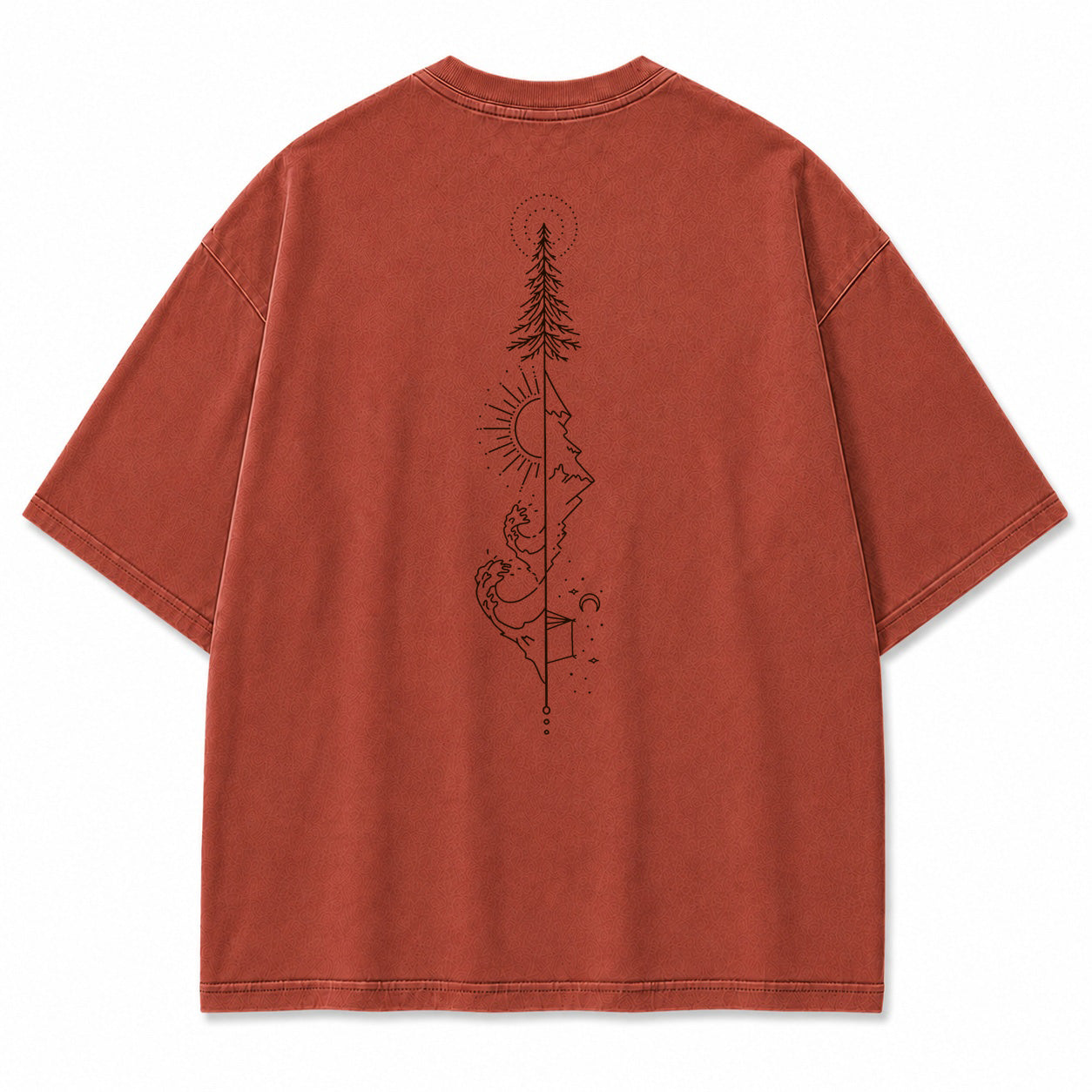 Forest Ocean Balance Graphic T-Shirt