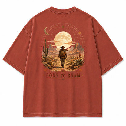 Born To Roam Desert Explorer Graphic T-Shirt