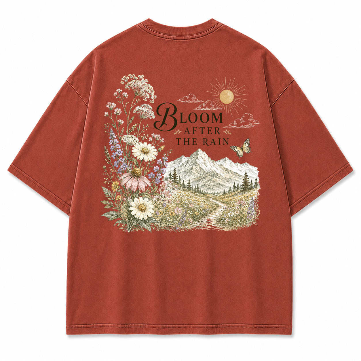 Bloom After The Rain Graphic T-Shirt