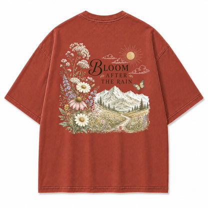 Bloom After The Rain Graphic T-Shirt