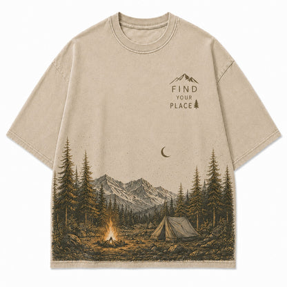 Find Your Place Campfire Graphic Tee
