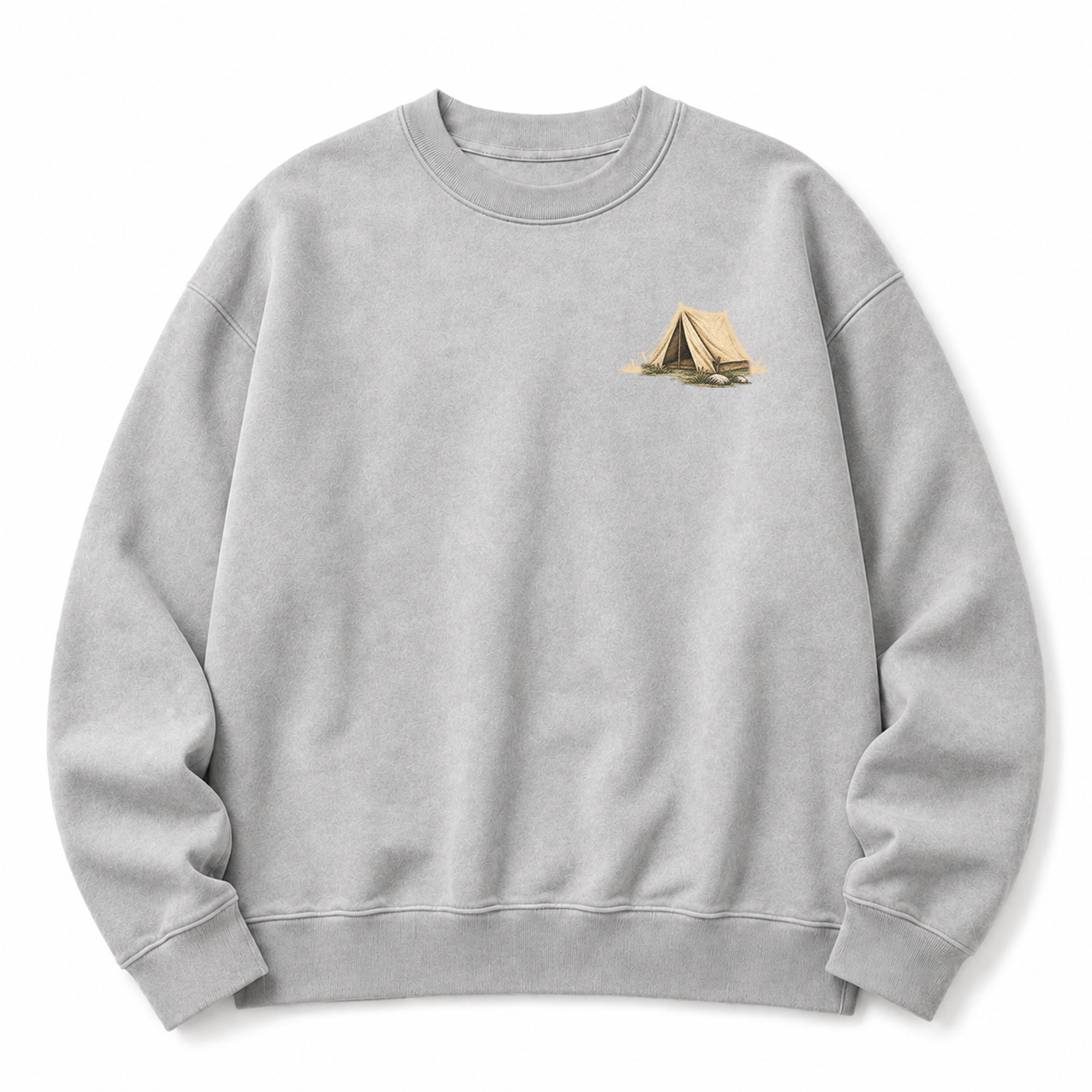 Camp Coffee Mornings Washed Graphic Sweatshirt