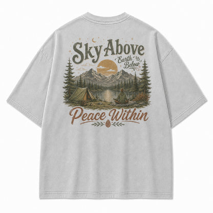 Peace Within Mountain Graphic Tee
