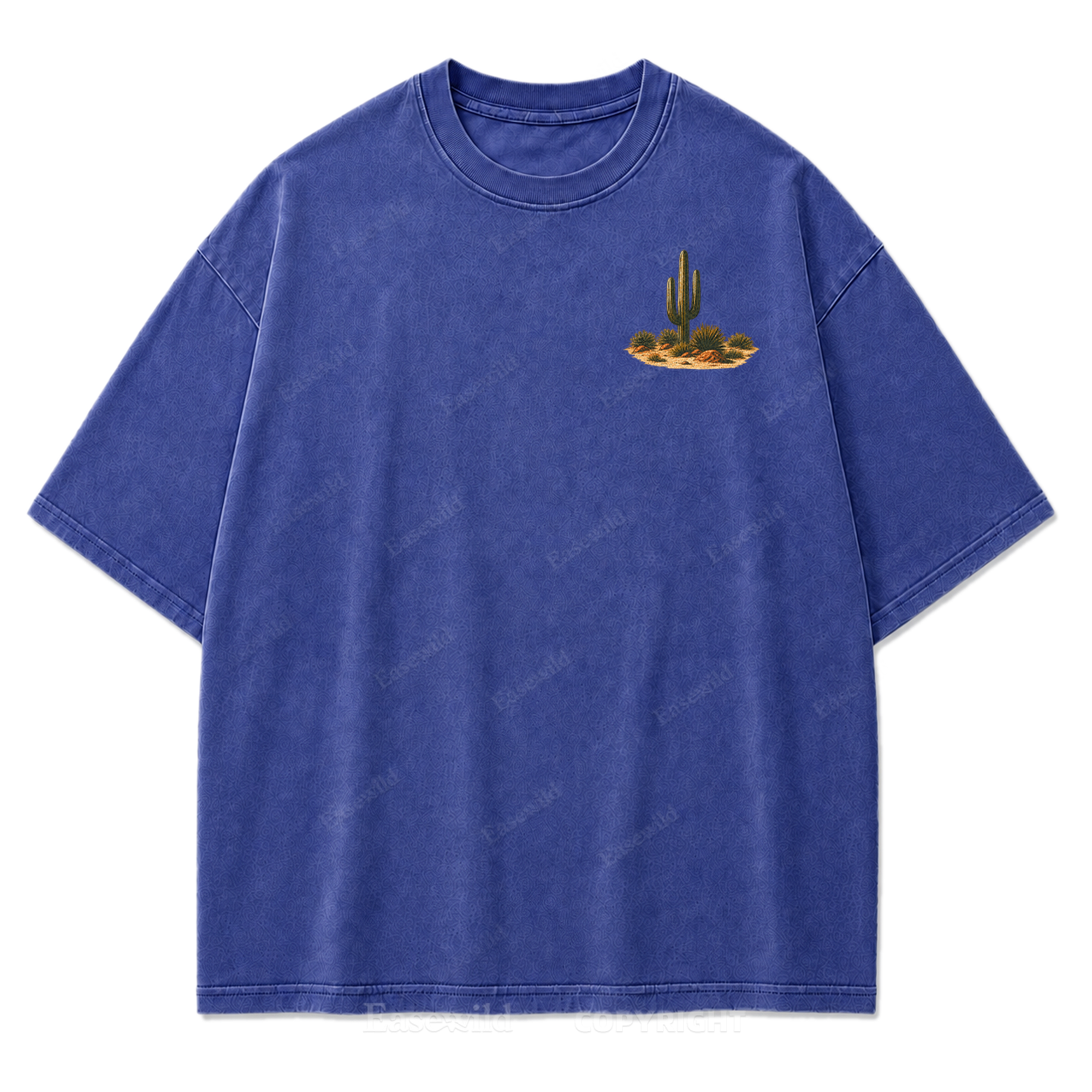 The Long Way Home Washed Print Tee