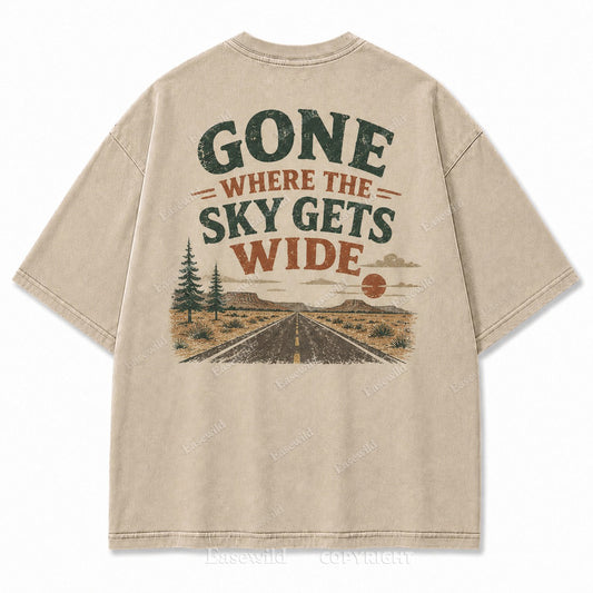 Gone Where the Sky Gets Wide Tee