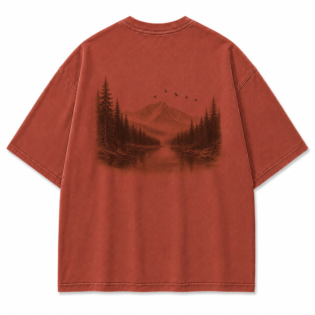 Stillwater Pines Mountain River Graphic T-Shirt