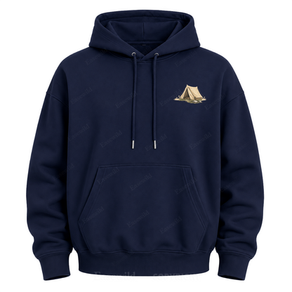 Camp Coffee Mornings Washed Graphic Hoodie