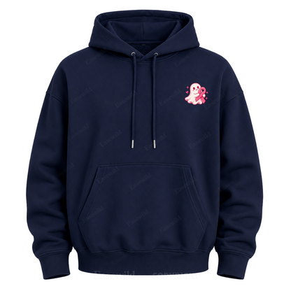 Pink For A Purpose Ghost Graphic Hoodie