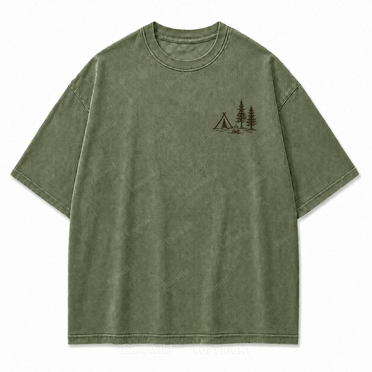 Go Where You Feel Most Alive Outdoor Washed Print Tee