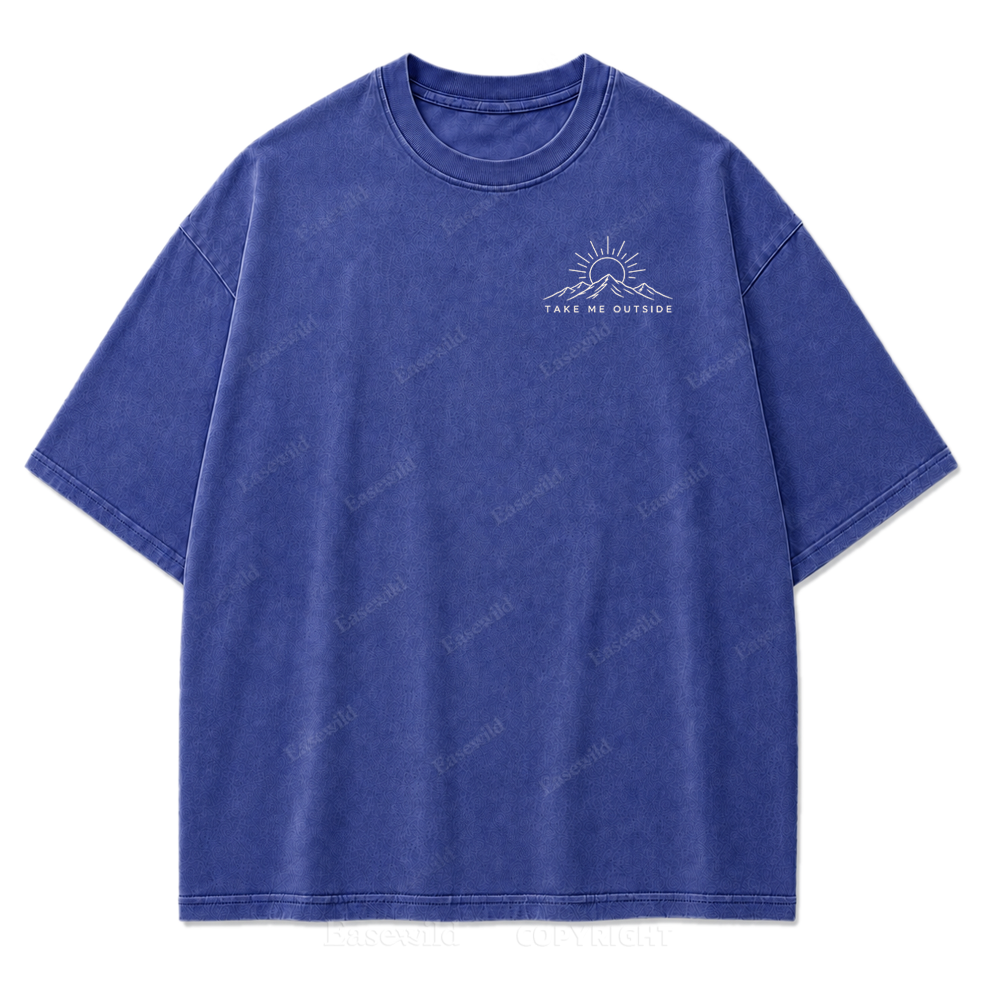 Called Back to the Outside Washed Print Tee
