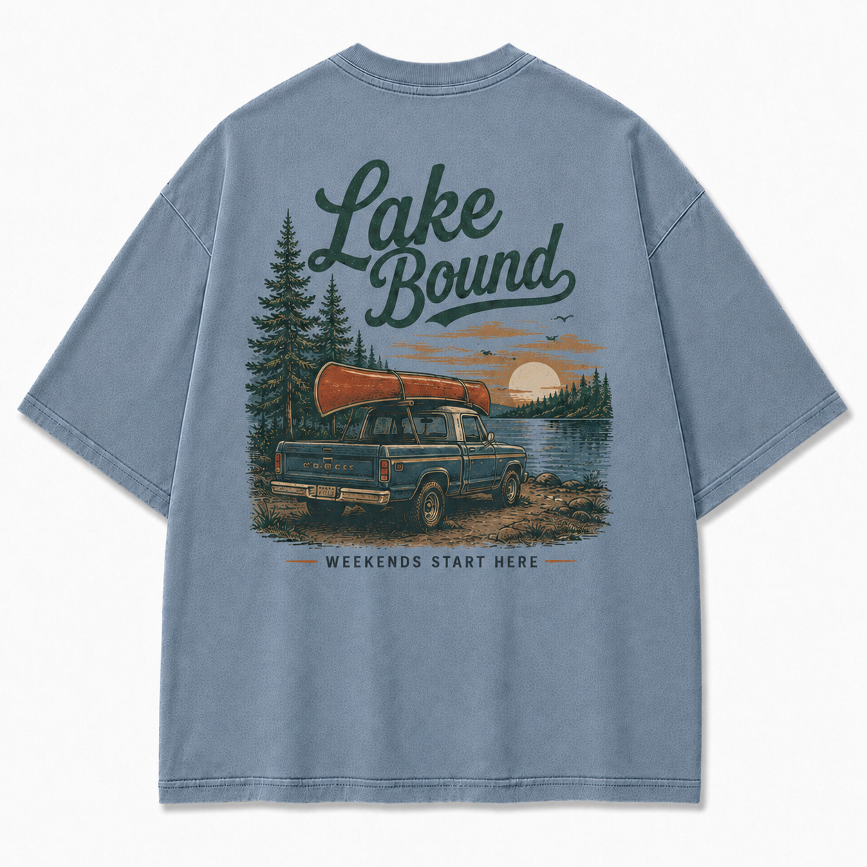 Lake Bound for the Weekends We Wait All Week For Tee