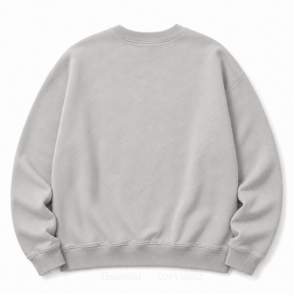 Somewhere Between Lost & Free Washed Crewneck