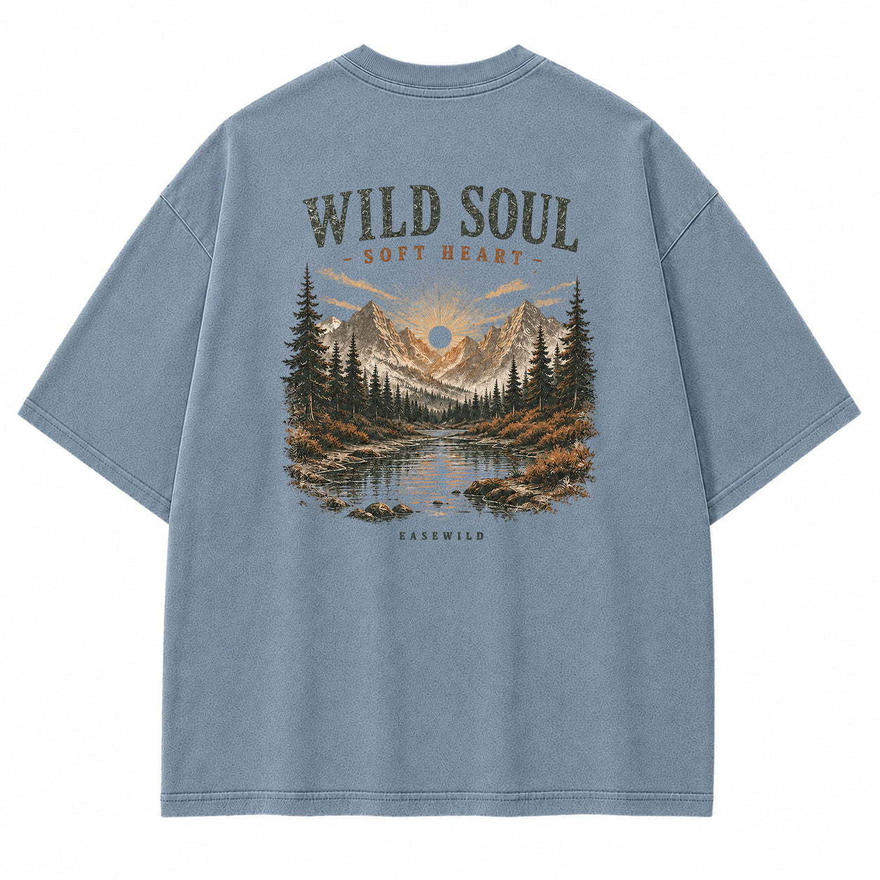 Wild Soul Mountain River Graphic T-Shirt