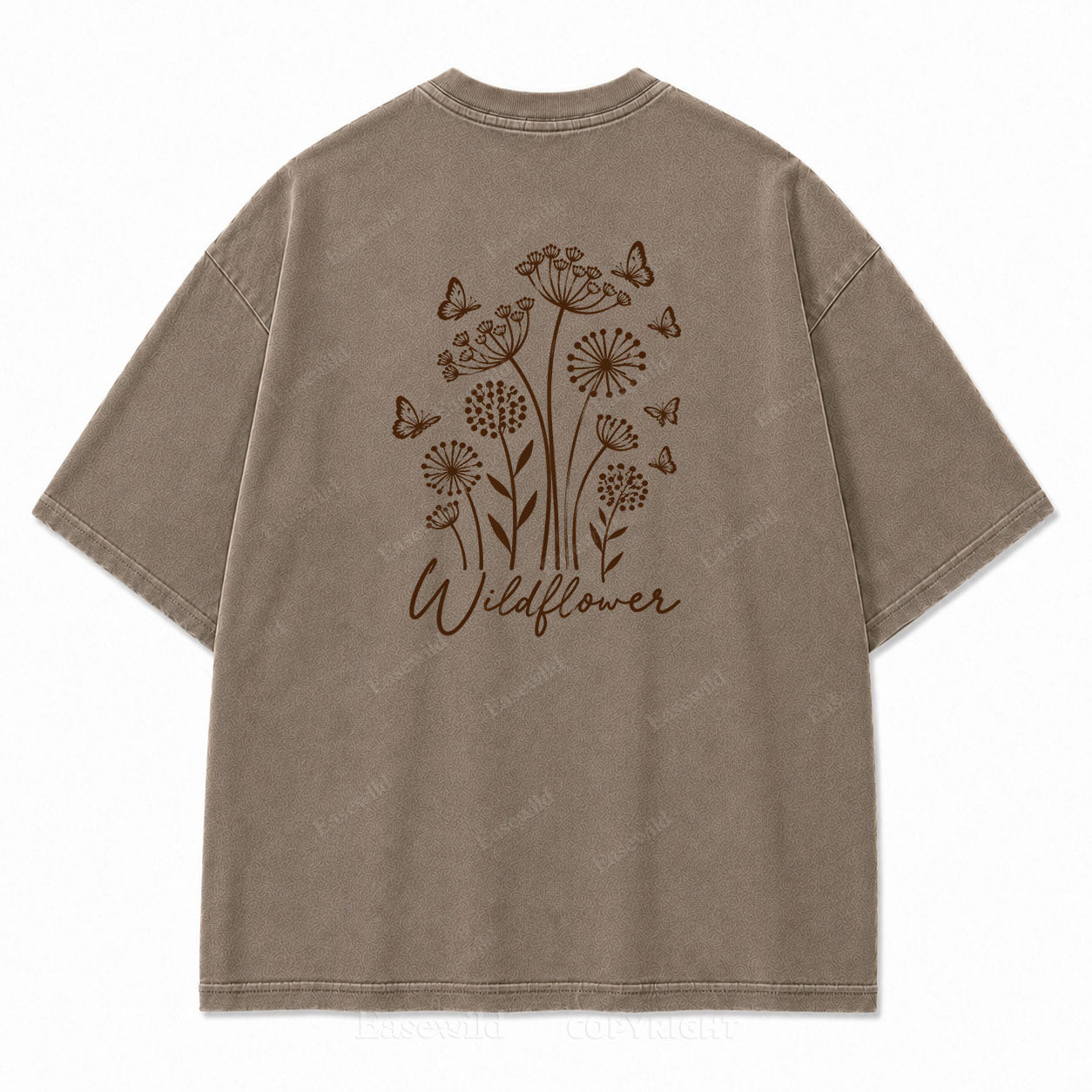 Wildflower Washed Print Tee