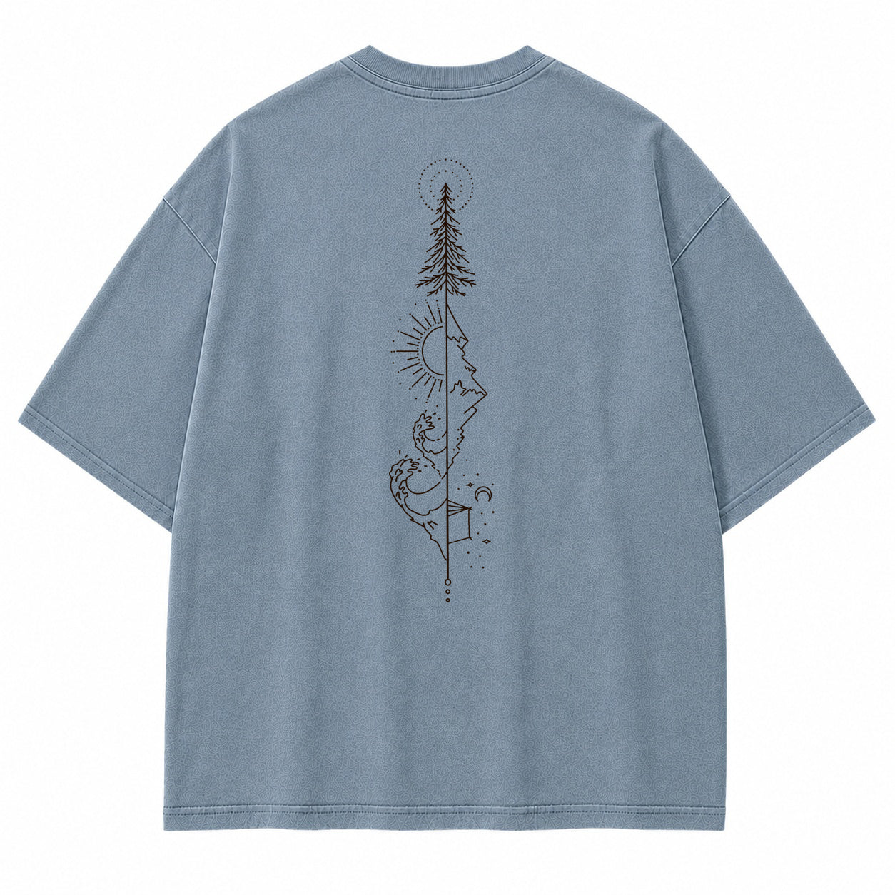 Forest Ocean Balance Graphic T-Shirt
