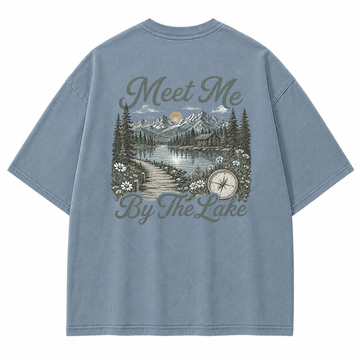 Meet Me By The Lake Graphic T-Shirt