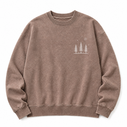 Take Me Outside Washed Grafik-Sweatshirt