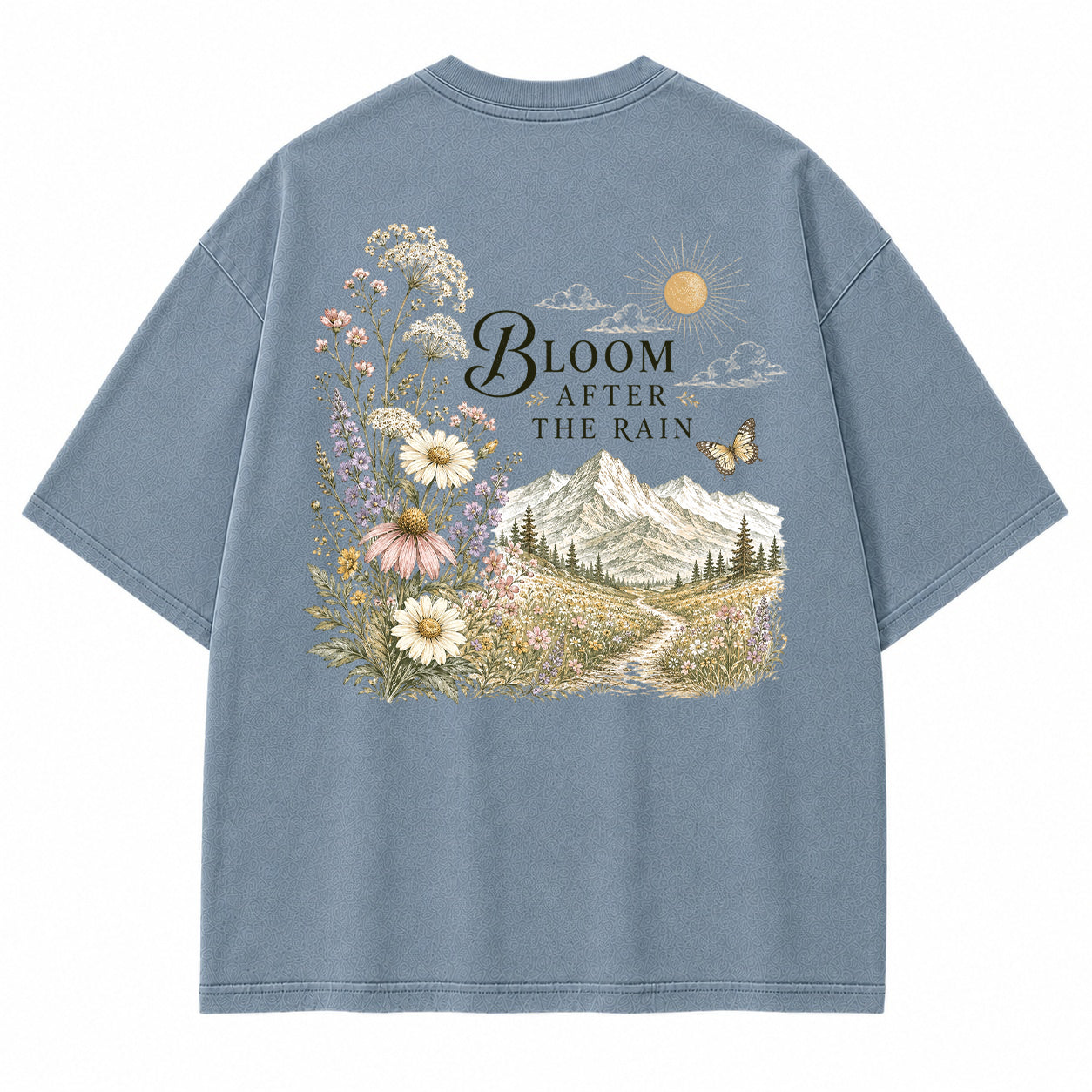 Bloom After The Rain Graphic T-Shirt