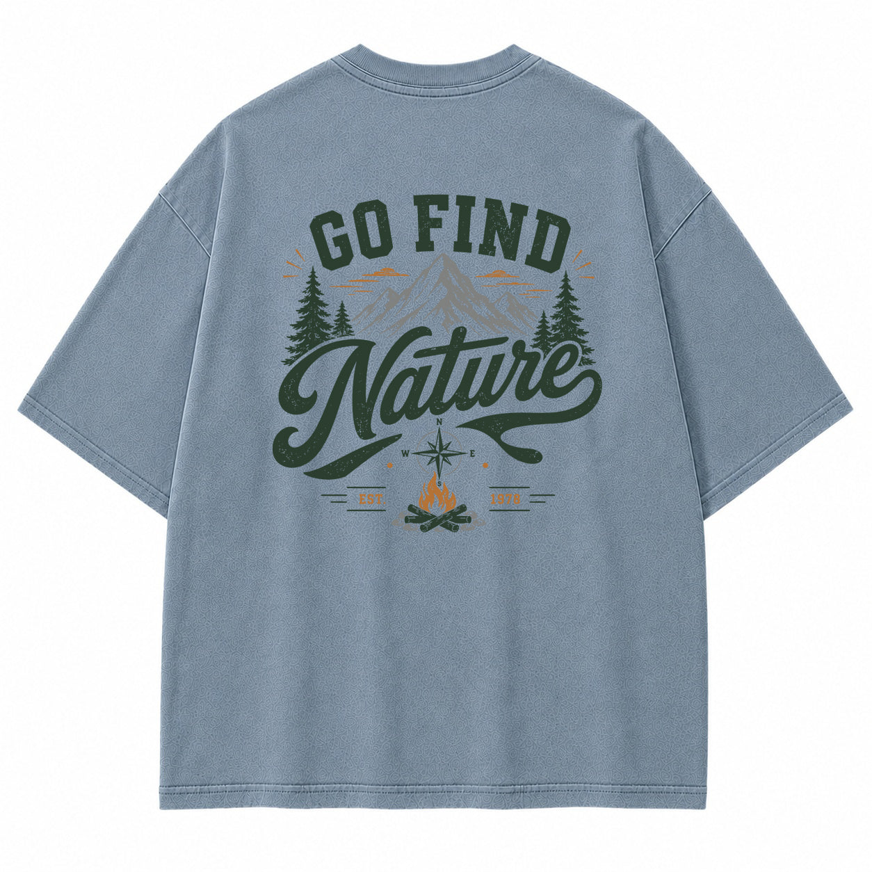 Go Find Nature Graphic T-Shirt