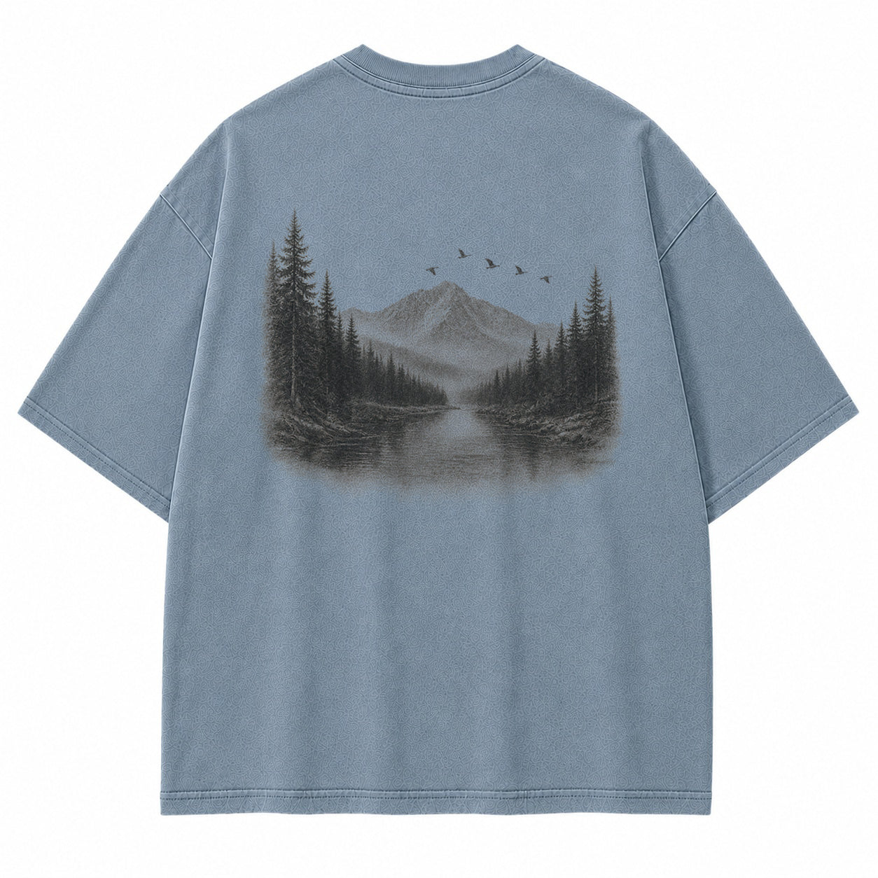 Stillwater Pines Mountain River Graphic T-Shirt
